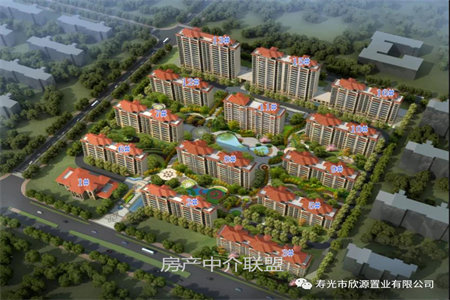 阳光河畔3室2厅1卫122㎡带车库
